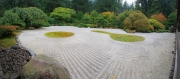 Zen-Garten am Pavilion