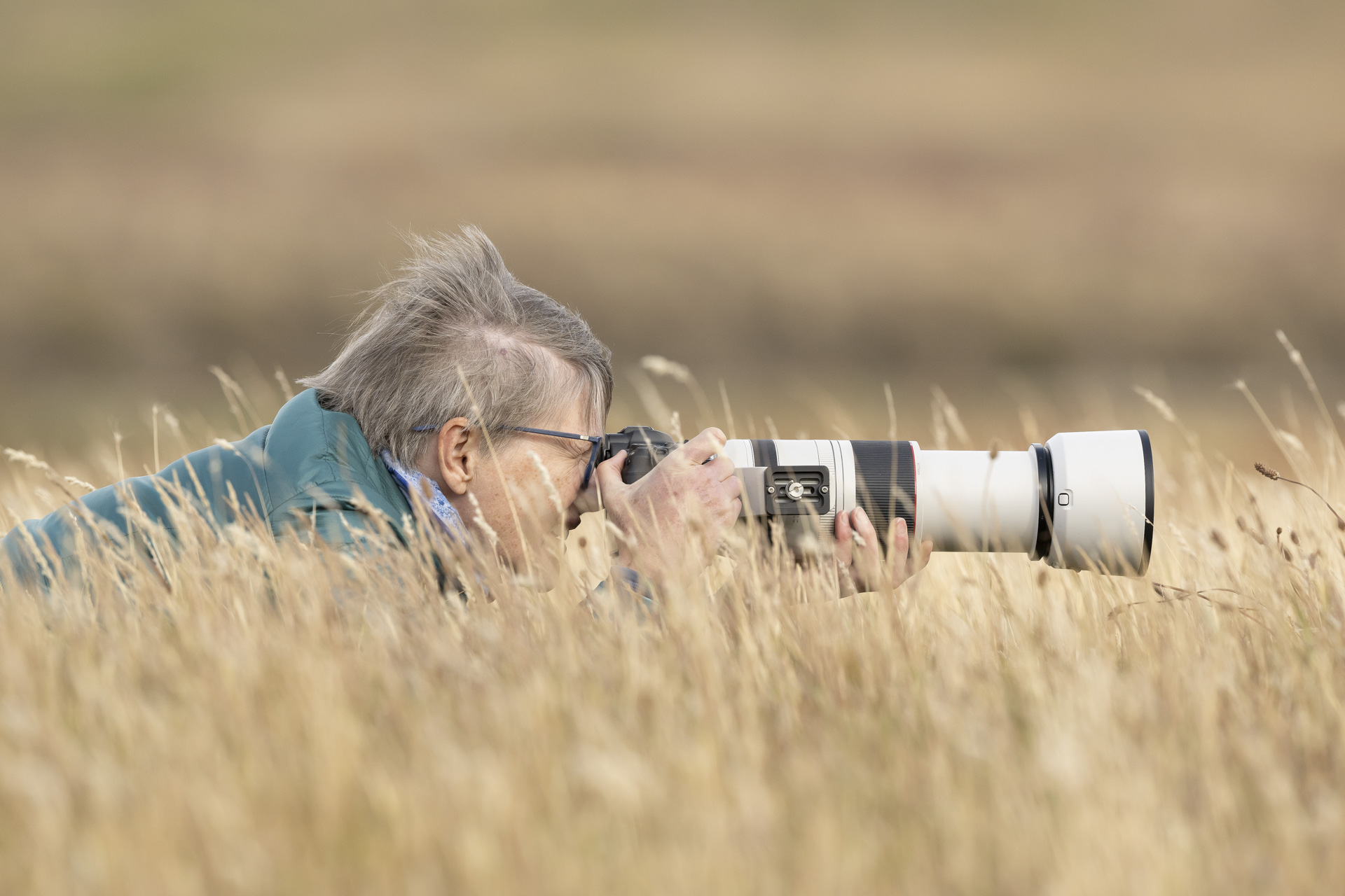 Fotografieren in der Natur von Patagonien. Foto von Stefan Forster